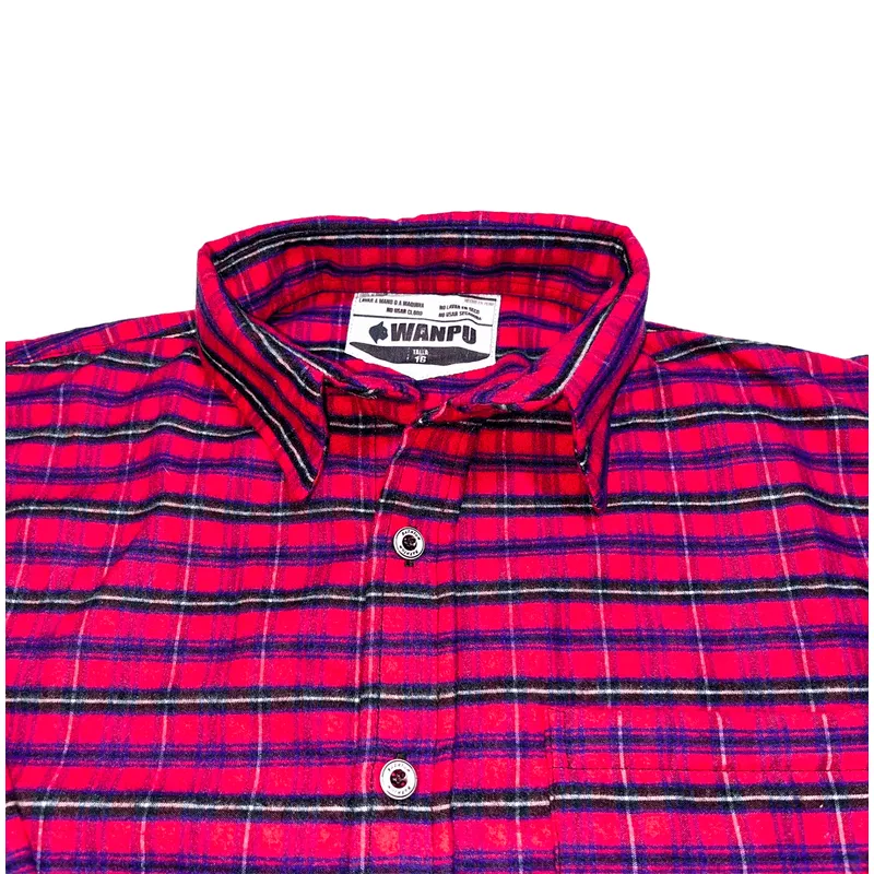 CAMISA NIÑO ALGODON LEÑADOR FRAMBUESA - 3