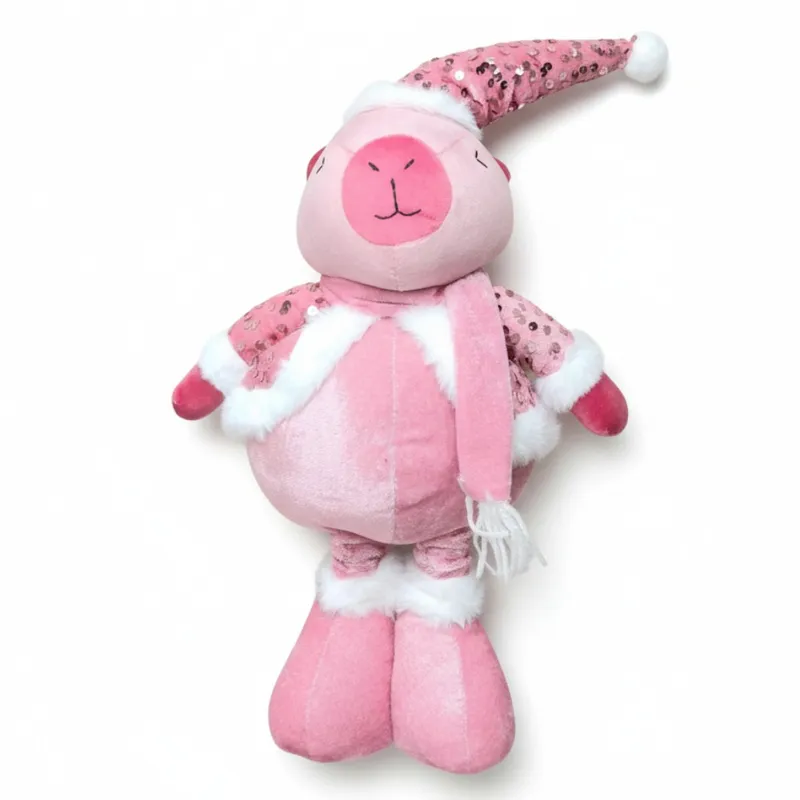 PATILARGA NAVIDEÑO CAPIBARA ROSA - 1