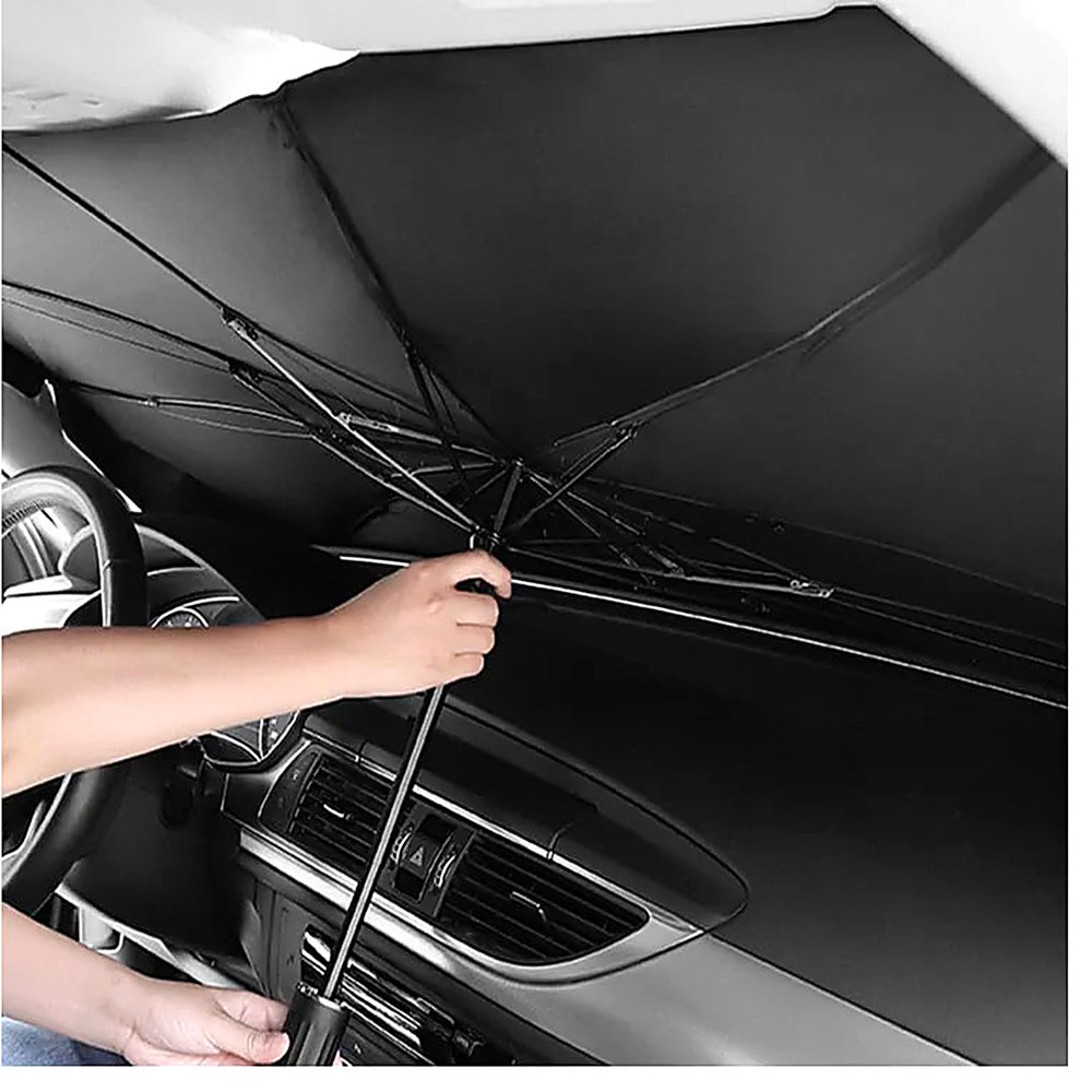 PARASOL SOLAR AUTO UMBRELLA CAR SUNSHADE FOLDABLE UV PROTECTION - 3