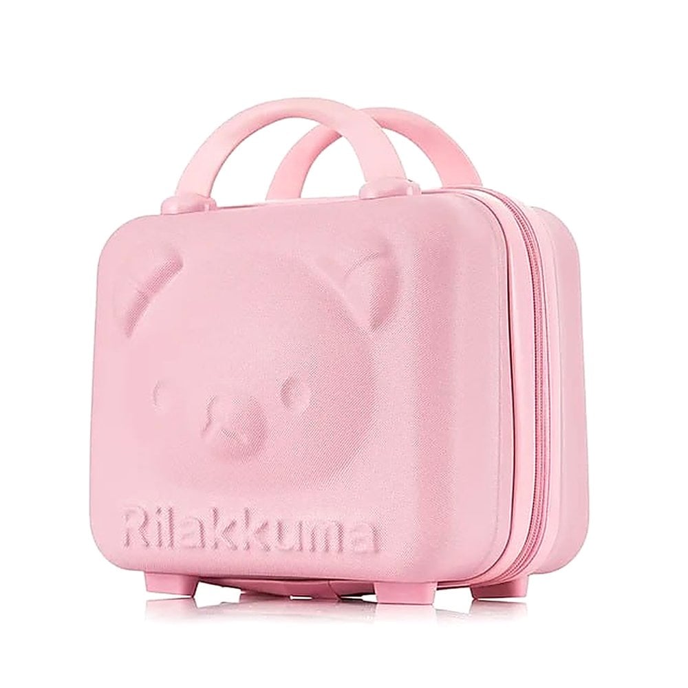 MALETÍN RILAKKUMA CON CLAVE PLÁSTICO RÍGIDO ASA SUPERIOR CIERRE CREMALLERA DISEÑO ADORABLE - 3