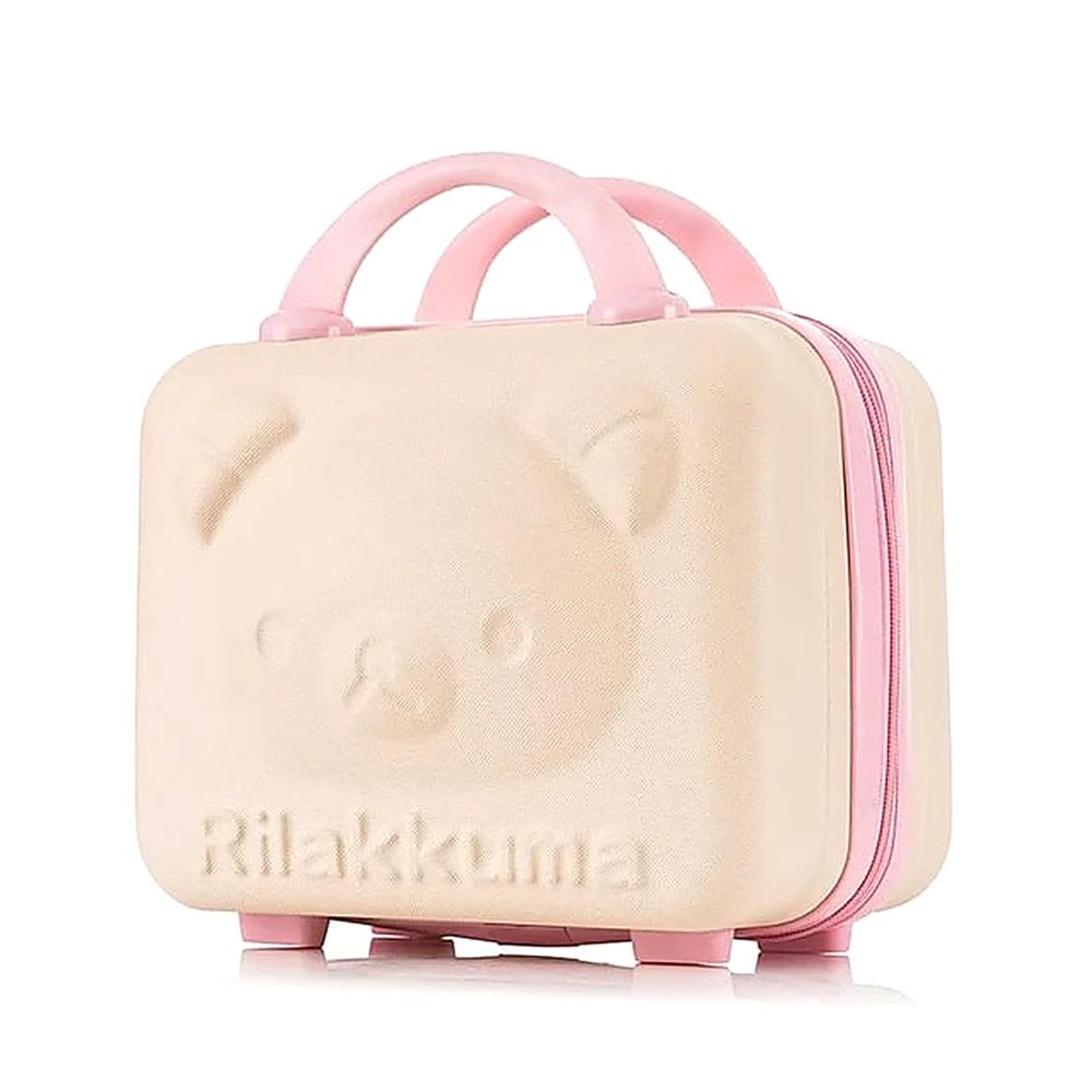 MALETÍN RILAKKUMA CON CLAVE PLÁSTICO RÍGIDO ASA SUPERIOR CIERRE CREMALLERA DISEÑO ADORABLE - 6