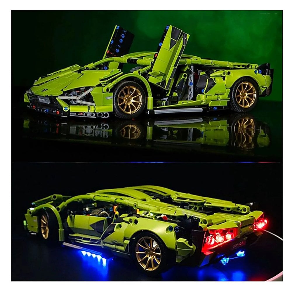 AUTO DEPORTIVO A CONTROL REMOTO 1:14 VERDE, FUNCIONA A BATERÍA, IDEAL PARA NIÑOS MAYORES DE 5 - 2