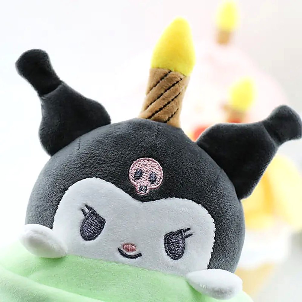 PELUCHE 18CM CON VELITA LED Y DISEÑO PASTEL CUMPLEAÑOS - 4