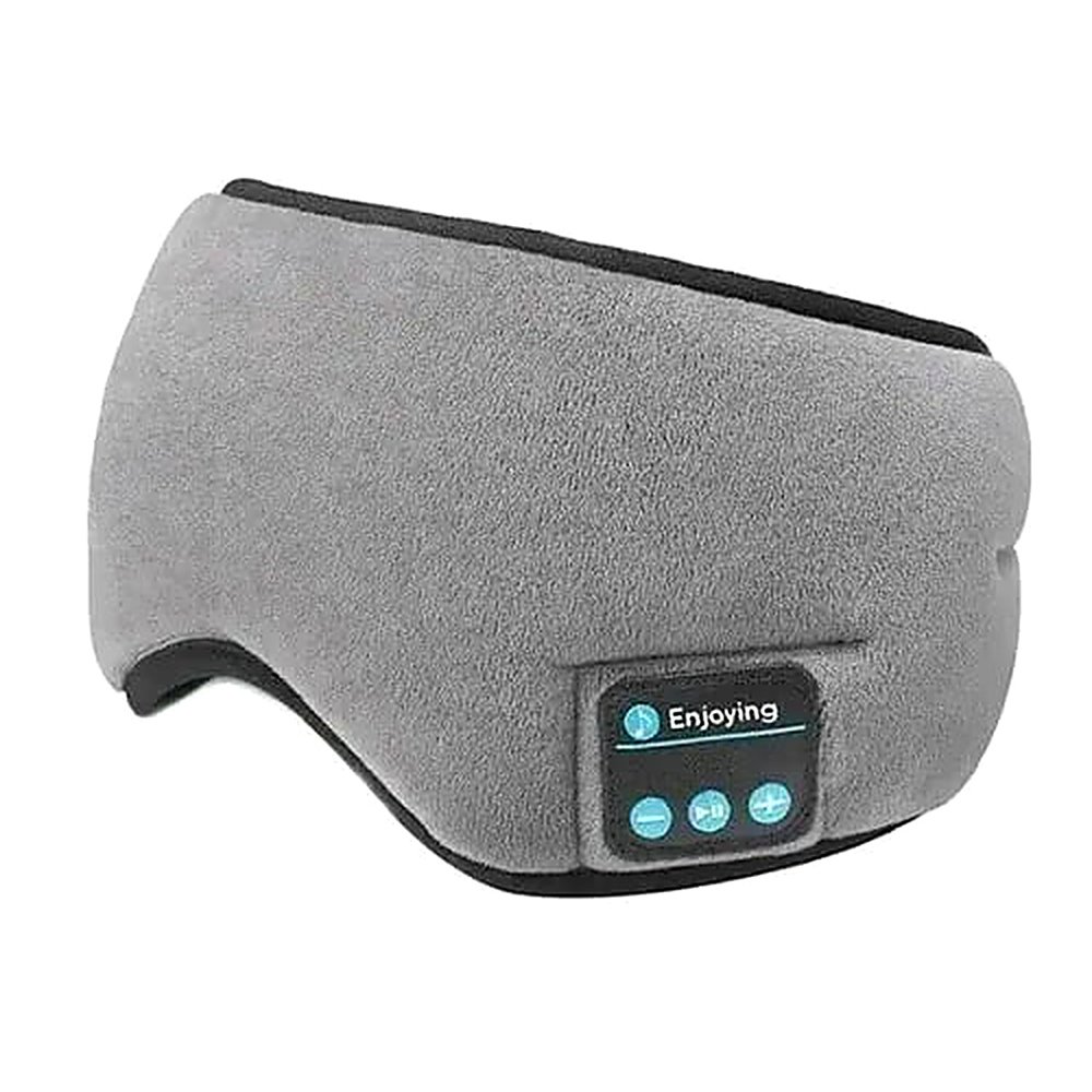 ANTIFAZ CON BLUETOOTH EN GEL PARA DORMIR Y LEER, AURICULARES INTEGRADOS, CARGA RAPIDA Y - 4