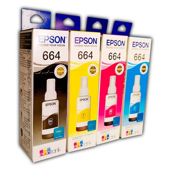 TINTA EPSON 664 PACK DE 4 COLORES - 2