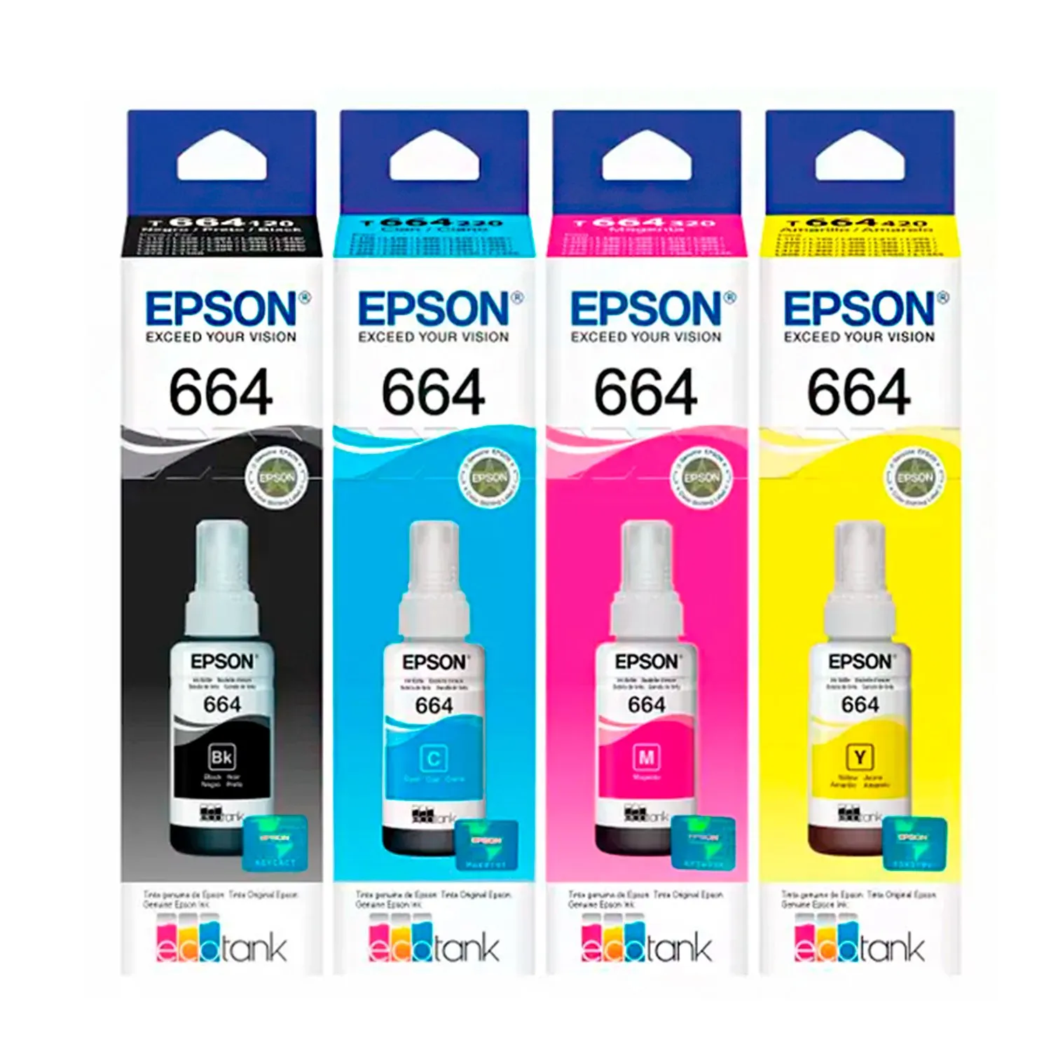 TINTA EPSON 664 PACK DE 4 COLORES - 3