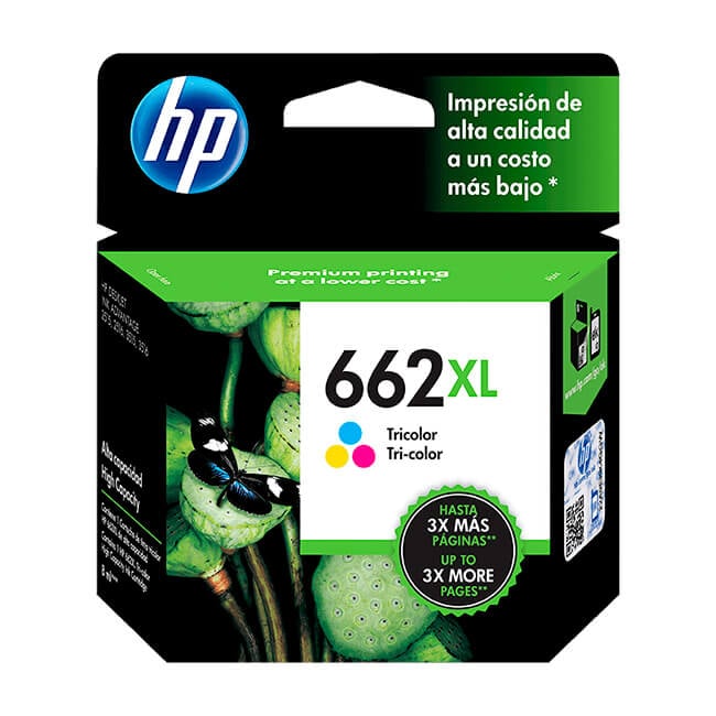 TINTA HP 662XL CZ106AL TRICOLOR (330 PAG) - 1