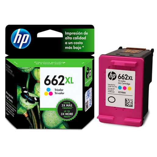 TINTA HP 662XL CZ106AL TRICOLOR (330 PAG) - 2