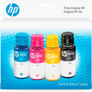 COMBO DE TINTA HP GT52 Y GT53 KIT COMPLETO - 1