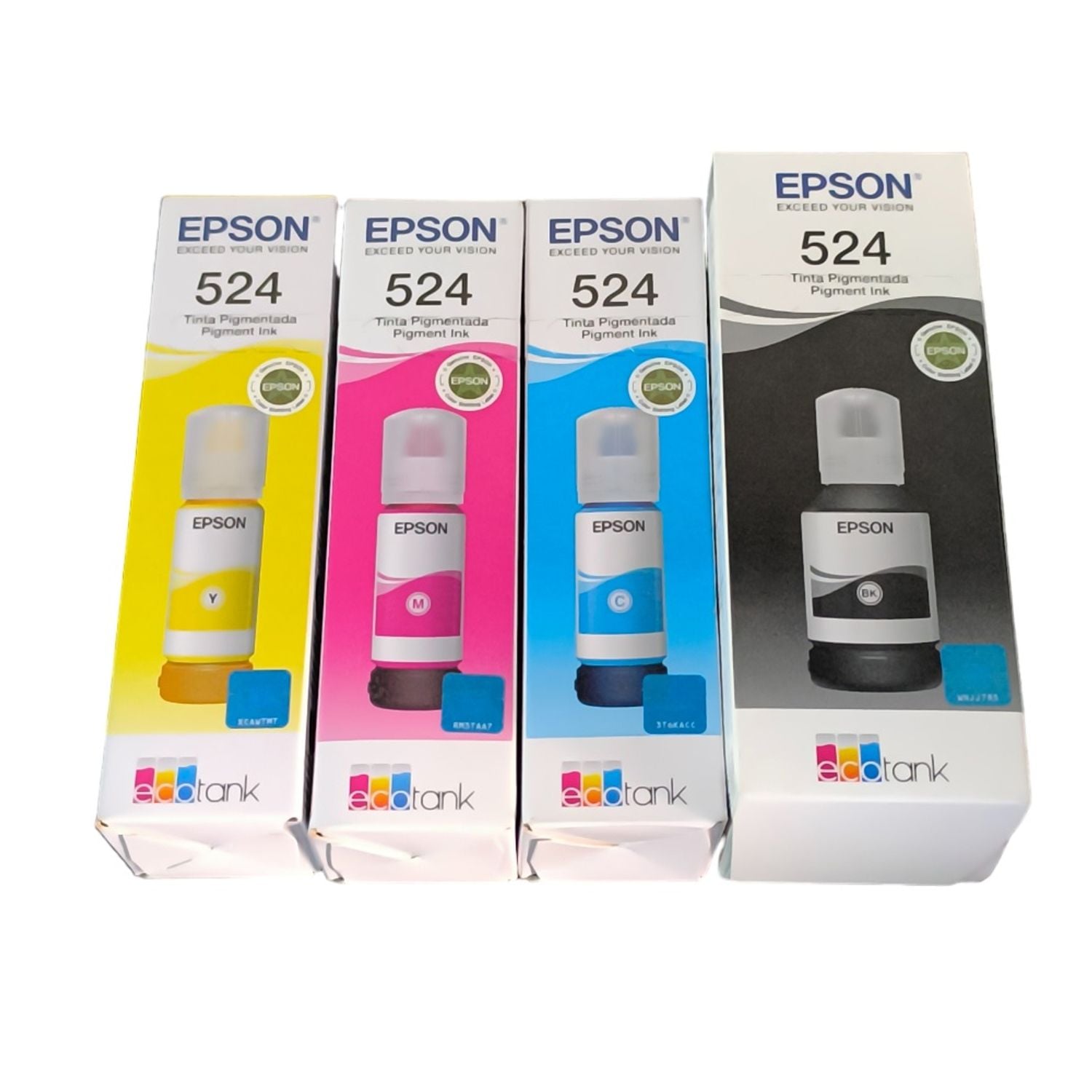 KIT DE TINTA EPSON 524 JUEGO COMPLETO - 1