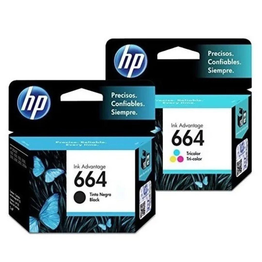 TINTA HP 662 PACK NEGRO Y TRICOLOR - 1