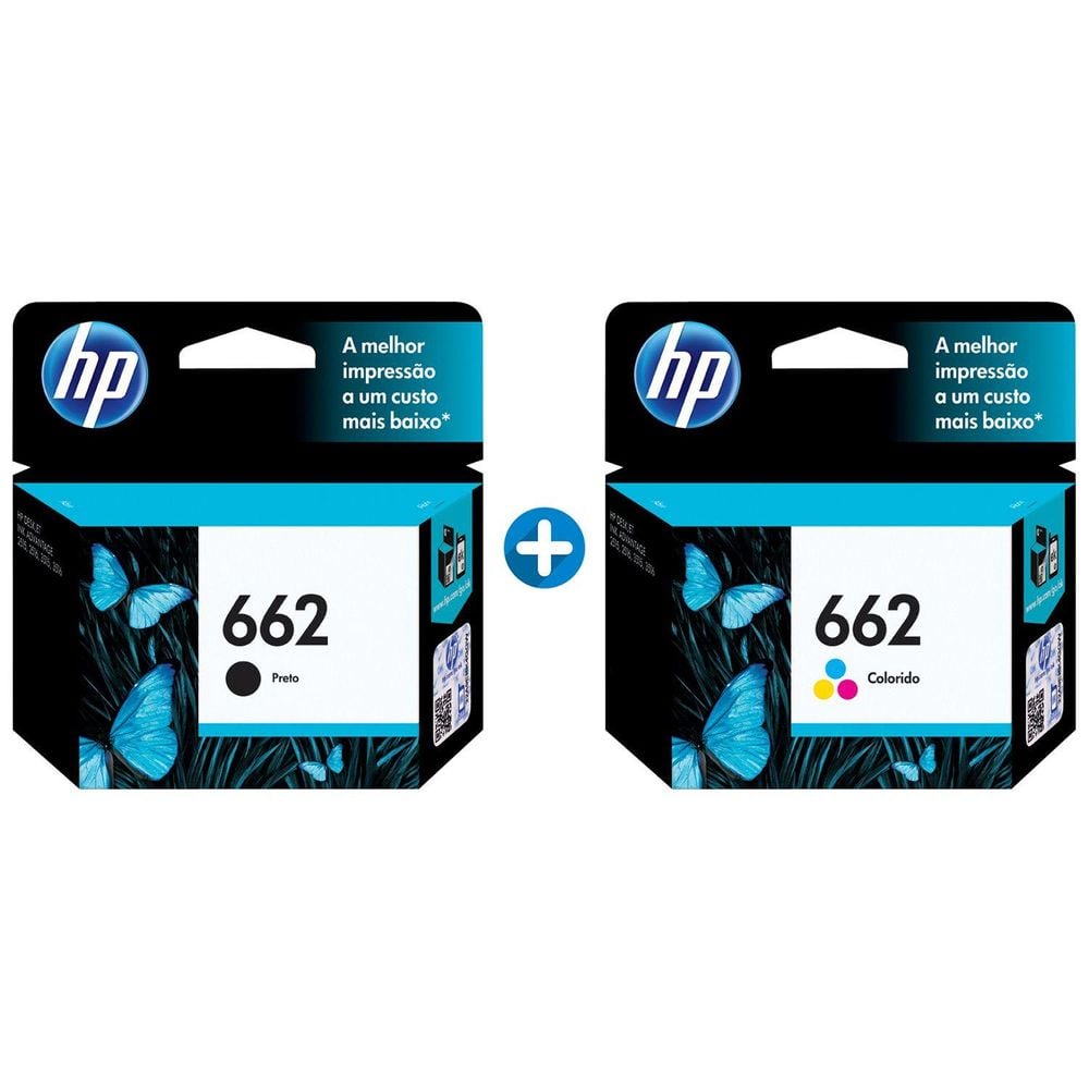 TINTA HP 662 PACK NEGRO Y TRICOLOR - 2