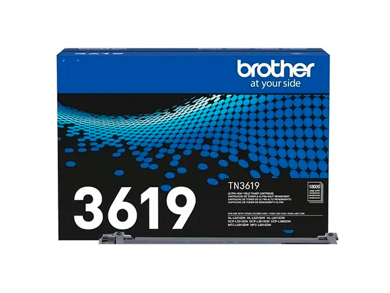 TONER BROTHER TN-3619 NEGRO 18,000 PAGINAS - 1