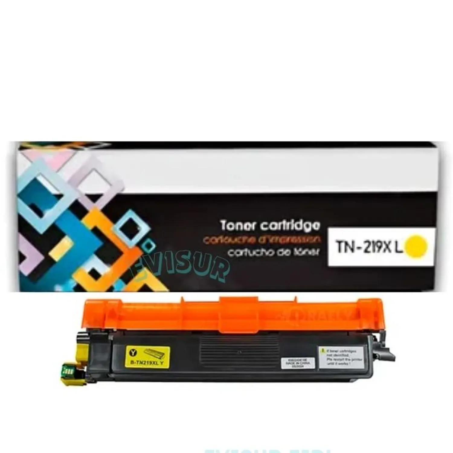 TONER COMPATIBLE BROTHER TN-219XL AMARILLO - 2