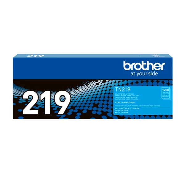 TONER BROTHER TN-219C CYAN 1,200 PAGINAS - 1