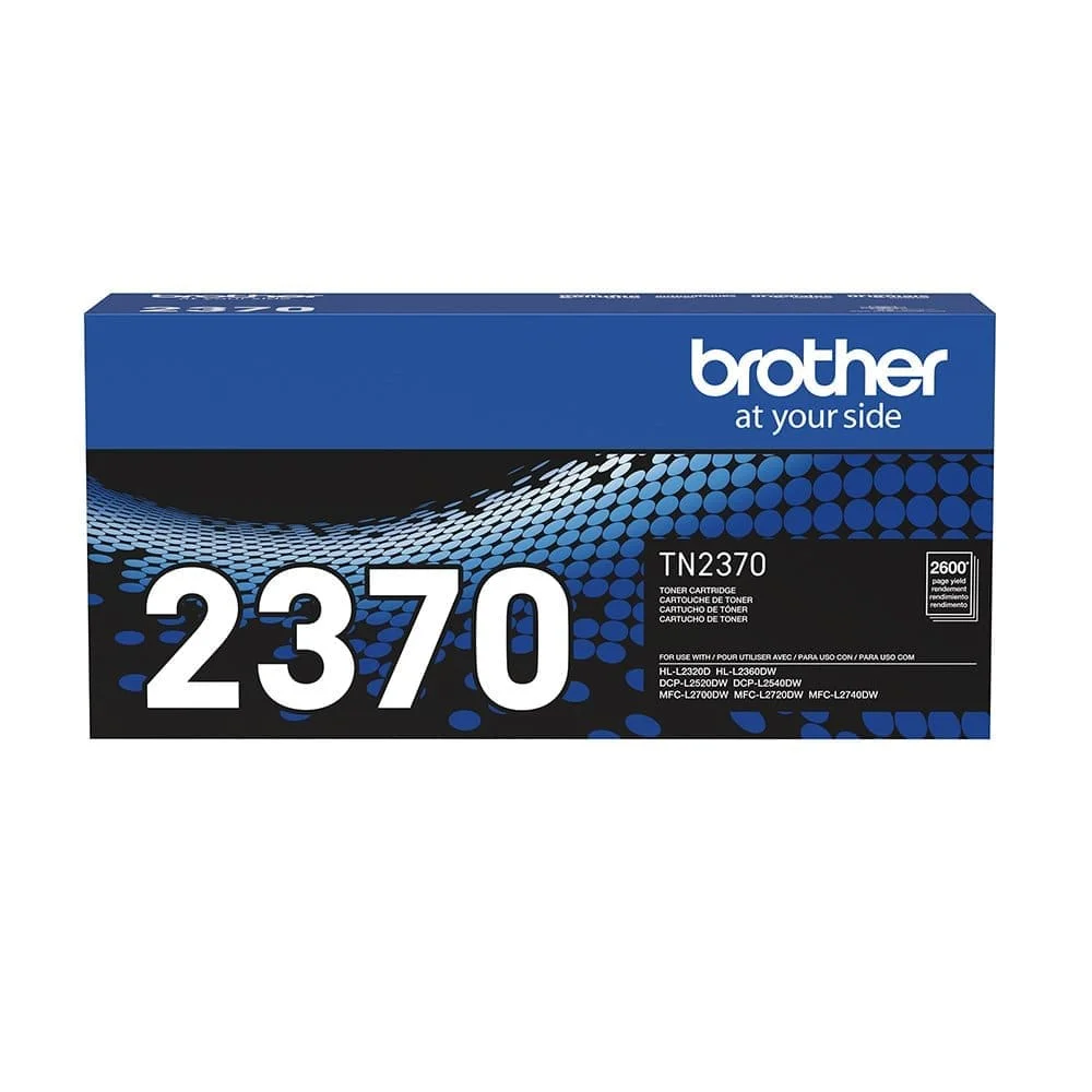 TONER BROTHER TN-2370 NEGRO 2,600 PAGINAS - 1