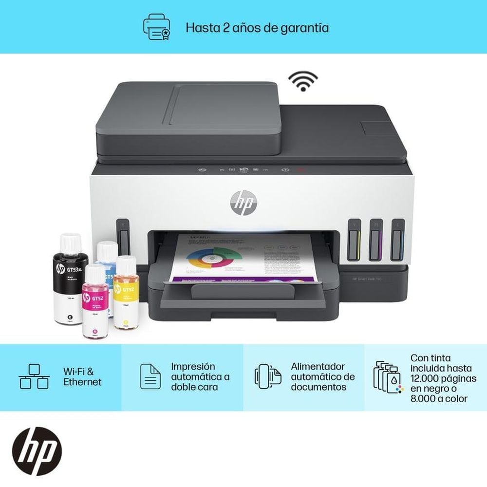 IMPRESORA MULTIFUNCIONAL HP 790 SMART TANK DUPLEX - 1