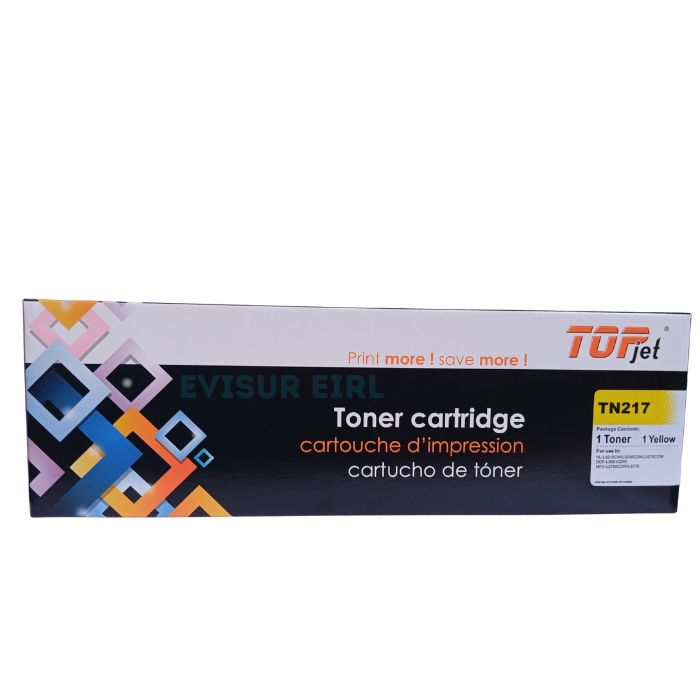 TONER COMPATIBLE BROTHER TN-217 YELLOW - 2