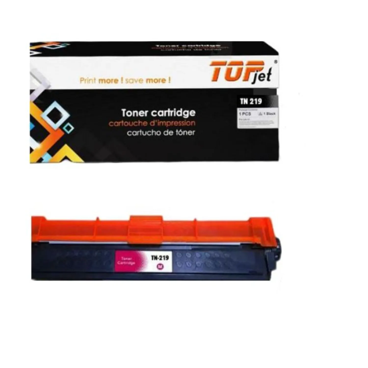 TONER COMPATIBLE TN-219 MAGENTA BROTHER - 2