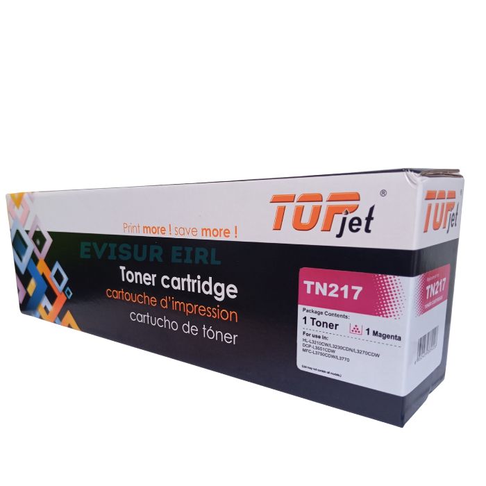 TONER COMPATIBLE BROTHER TN-217 MAGENTA - 1