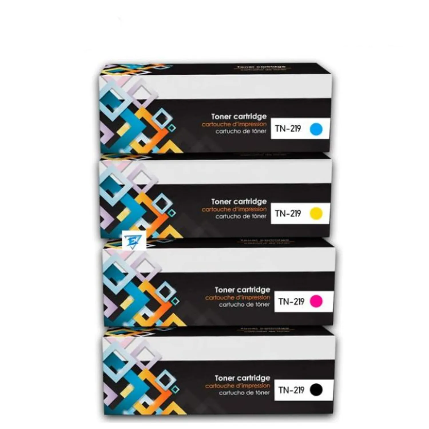 TONER COMPATIBLE BROTHER TN-219 PACK COMPLETO - 1