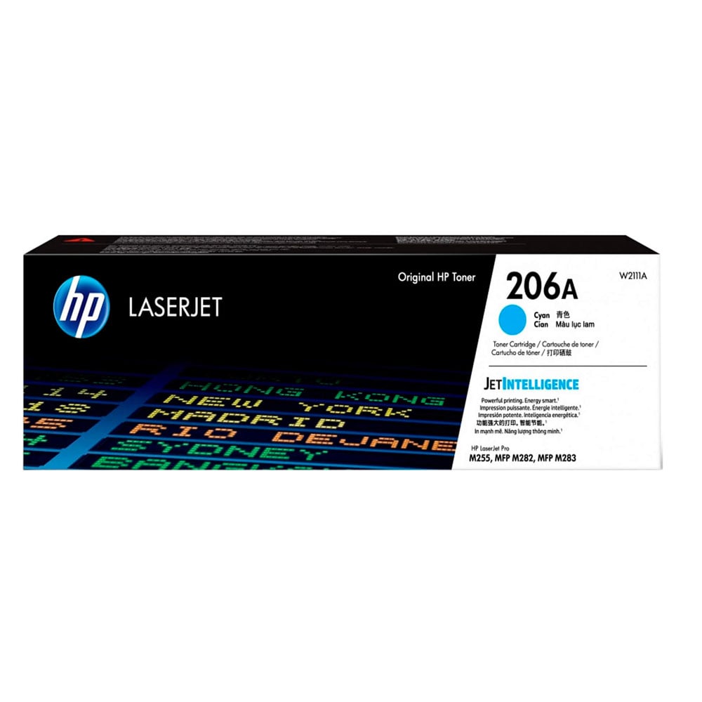 TONER HP W2111A (206A) L.J. M255 CYAN 1,250 PGS - 1