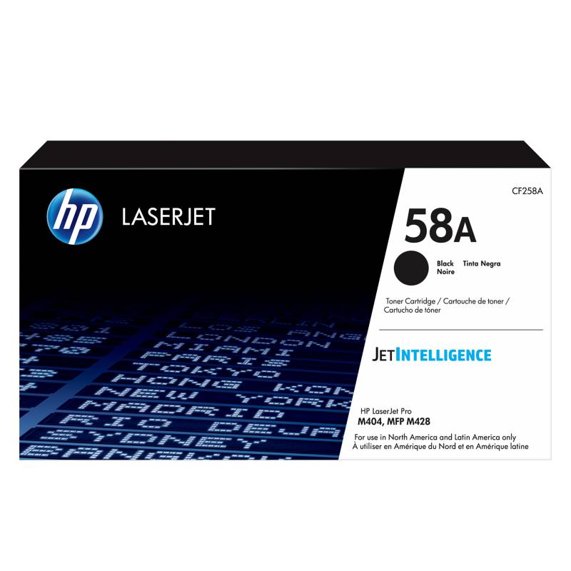 TONER HP 58A COD. CF258A NEGRO - 1