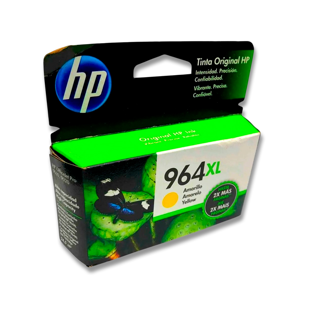 TINTA HP 964XL YELLOW 3JA56AL (OJP 9010) 1,600 PGS - 1