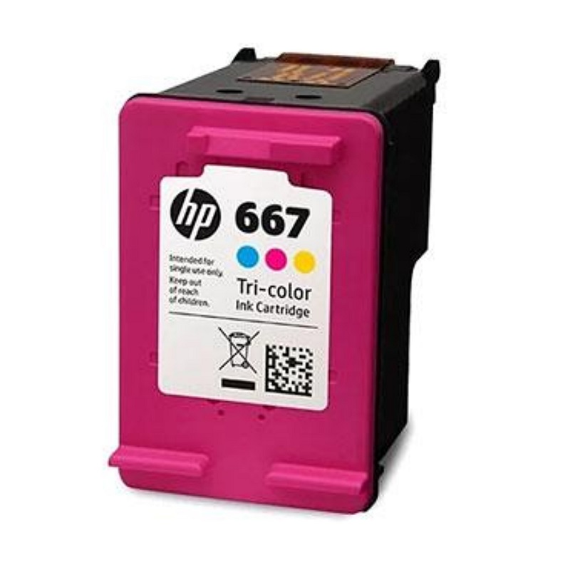TINTA HP 667 TRICOLOR 3YM78AL (DJ 2775 / 4175) - 2