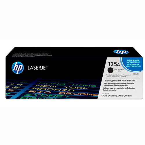 TONER HP 125A CB540A L.J. 1215/1515 BLACK - 1