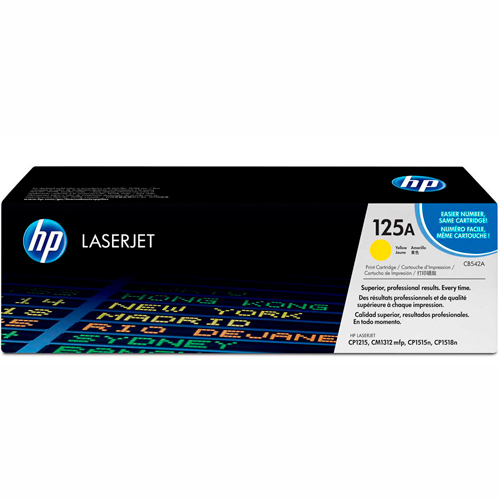 TONER HP 125A CB542A L.J. 1215/1515 YELLOW - 1