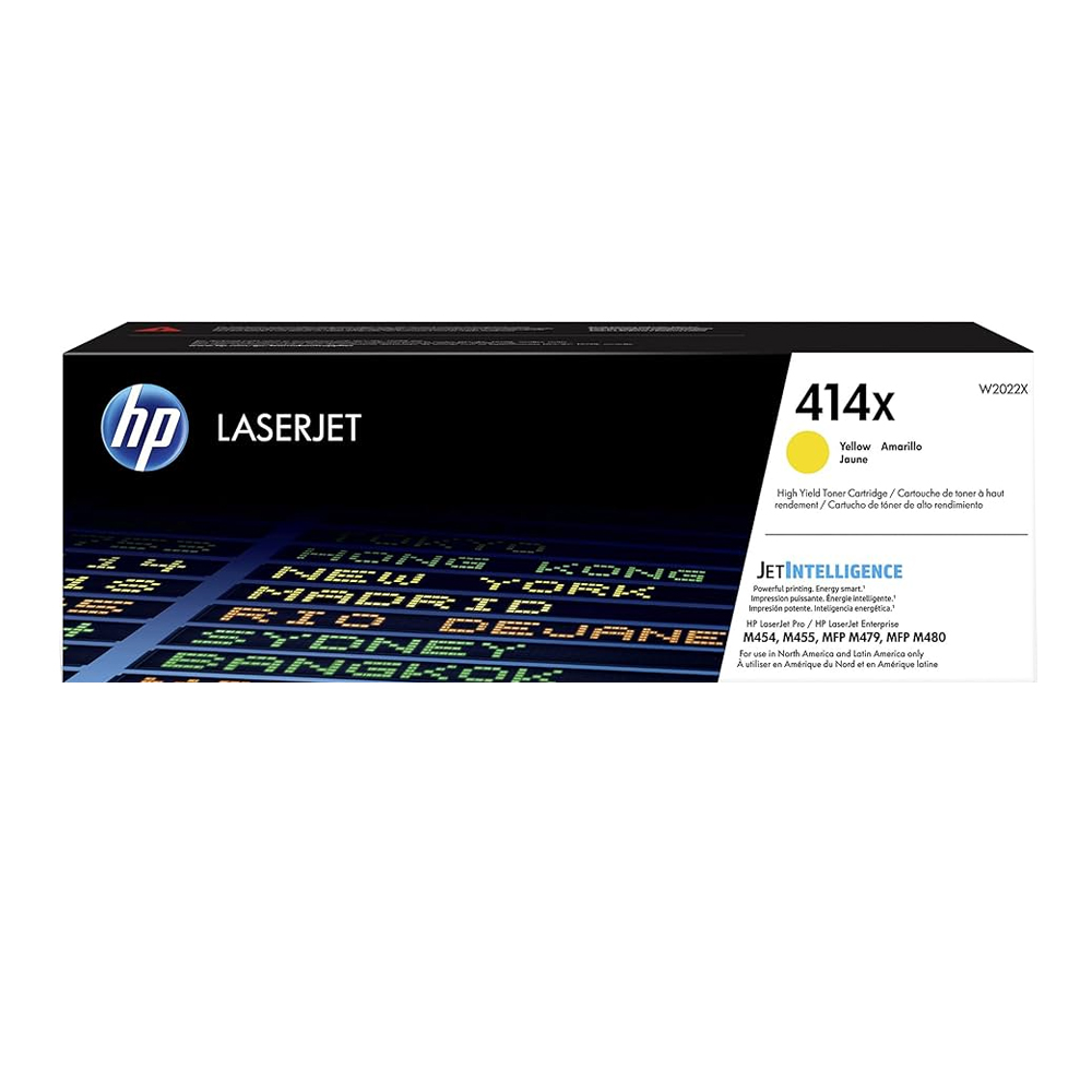 TONER HP 414X W2022X L.J. M454 YELLOW 6,000 PGS - 1