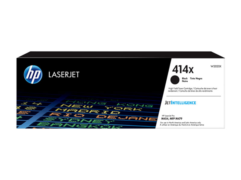 TONER HP 414X NEGRO W2020X L.J. M454 BLACK 7,500 PGS - 1