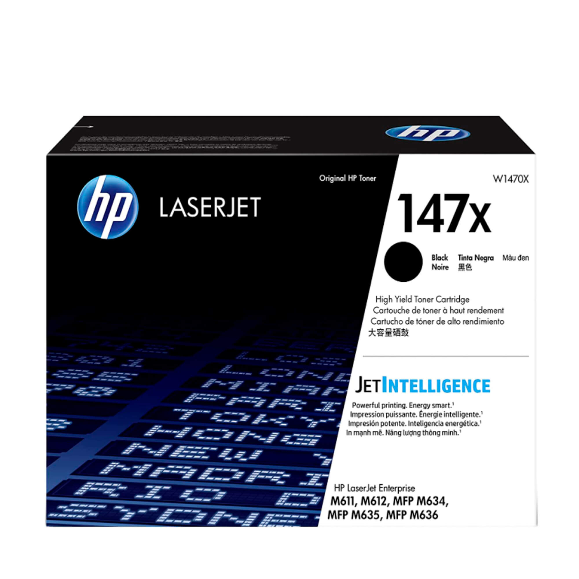TONER HP 147X W1470X L.J. 107A BLACK 25,200 PGS - 1