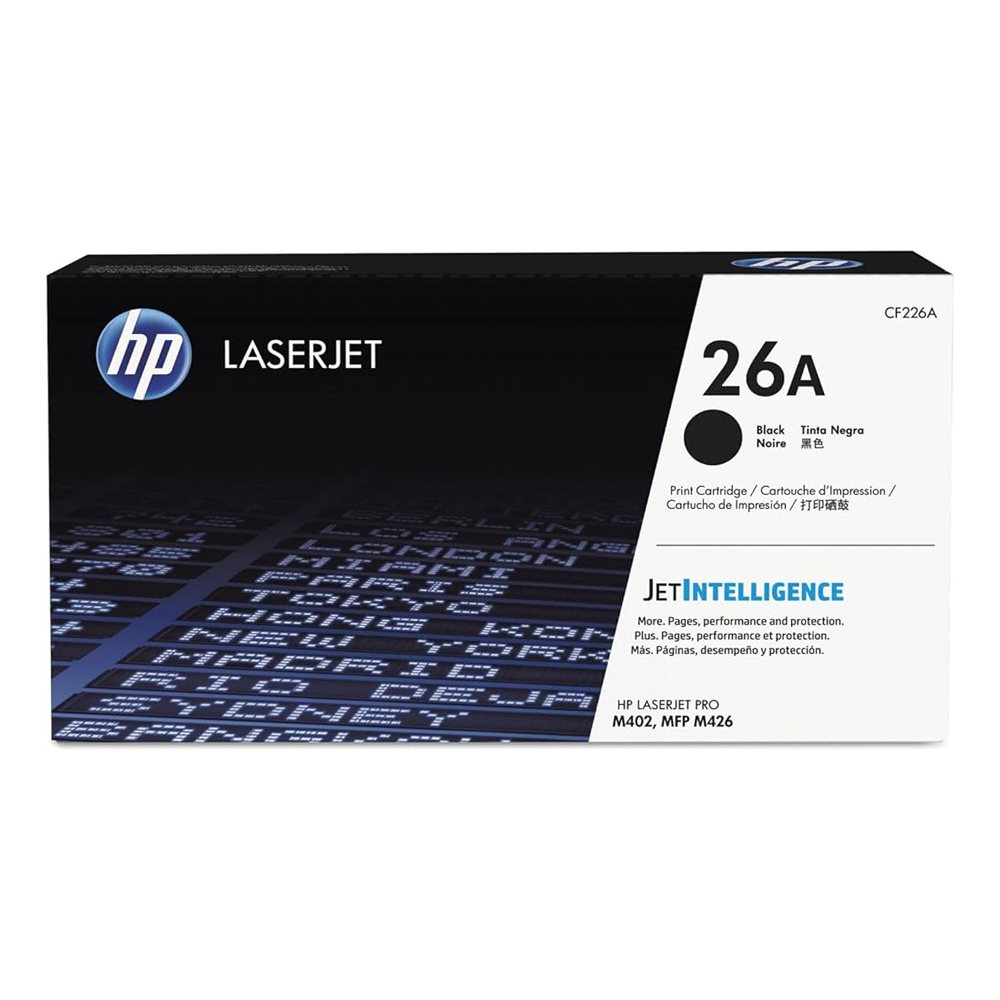 TONER HP 26A CF226A NEGRO LASERJET PRO M402 MFP M426 3.1K PÁG - 1