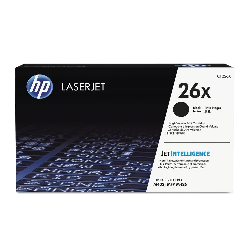 TONER HP 26X CF226X NEGRO M402/M426 9000 PAGINAS - 1