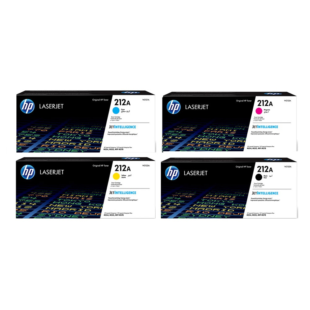 TONER HP 212A PACK COMPLETO 4 COLORES - 1