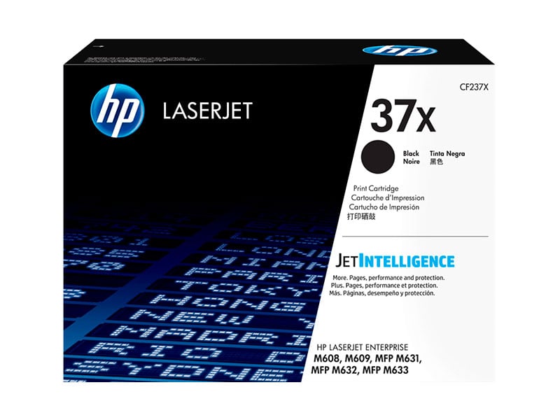 TONER HP 37X NEGRO CF237X 25,000 PÁG. M631DN, M632H - 1