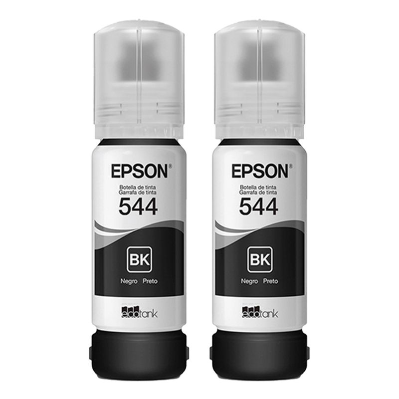 TINTA EPSON 544 NEGRO PACK X 2 UNIDADES - 1