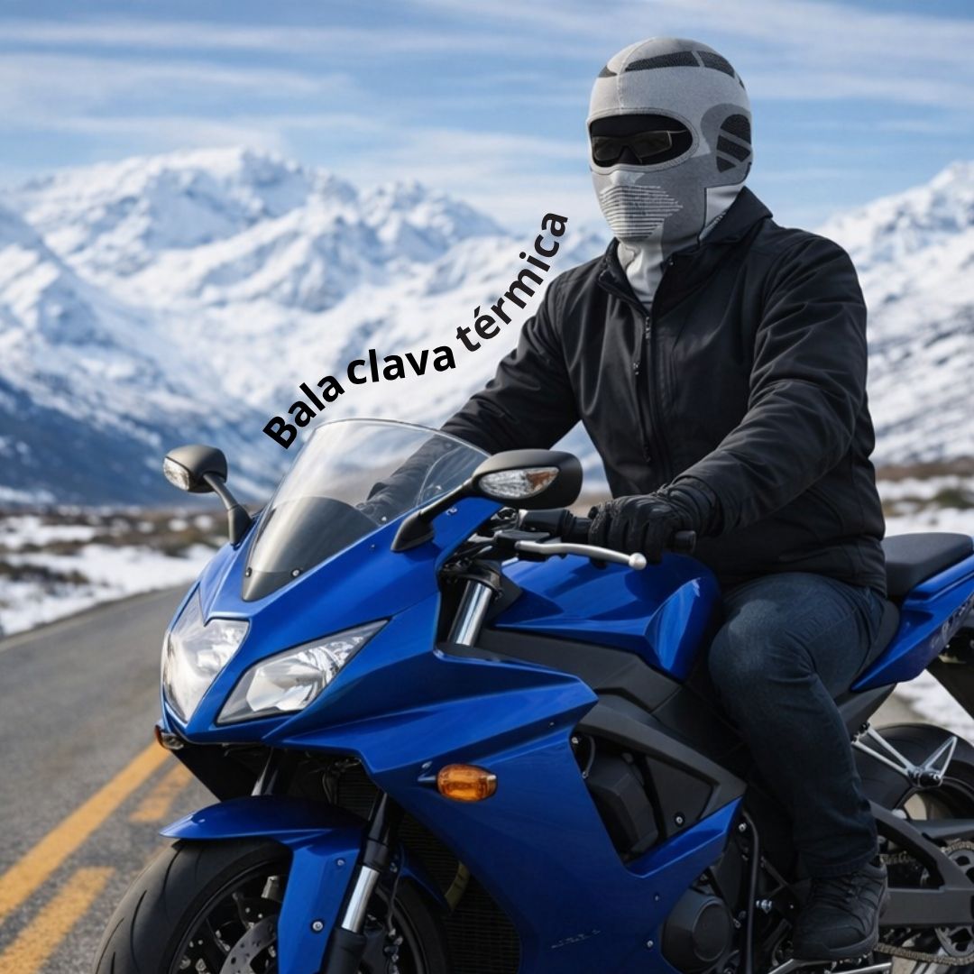 BALACLAVA TÉRMICA DEPORTIVA Y MOTOCICLISTA - GRIS - 3