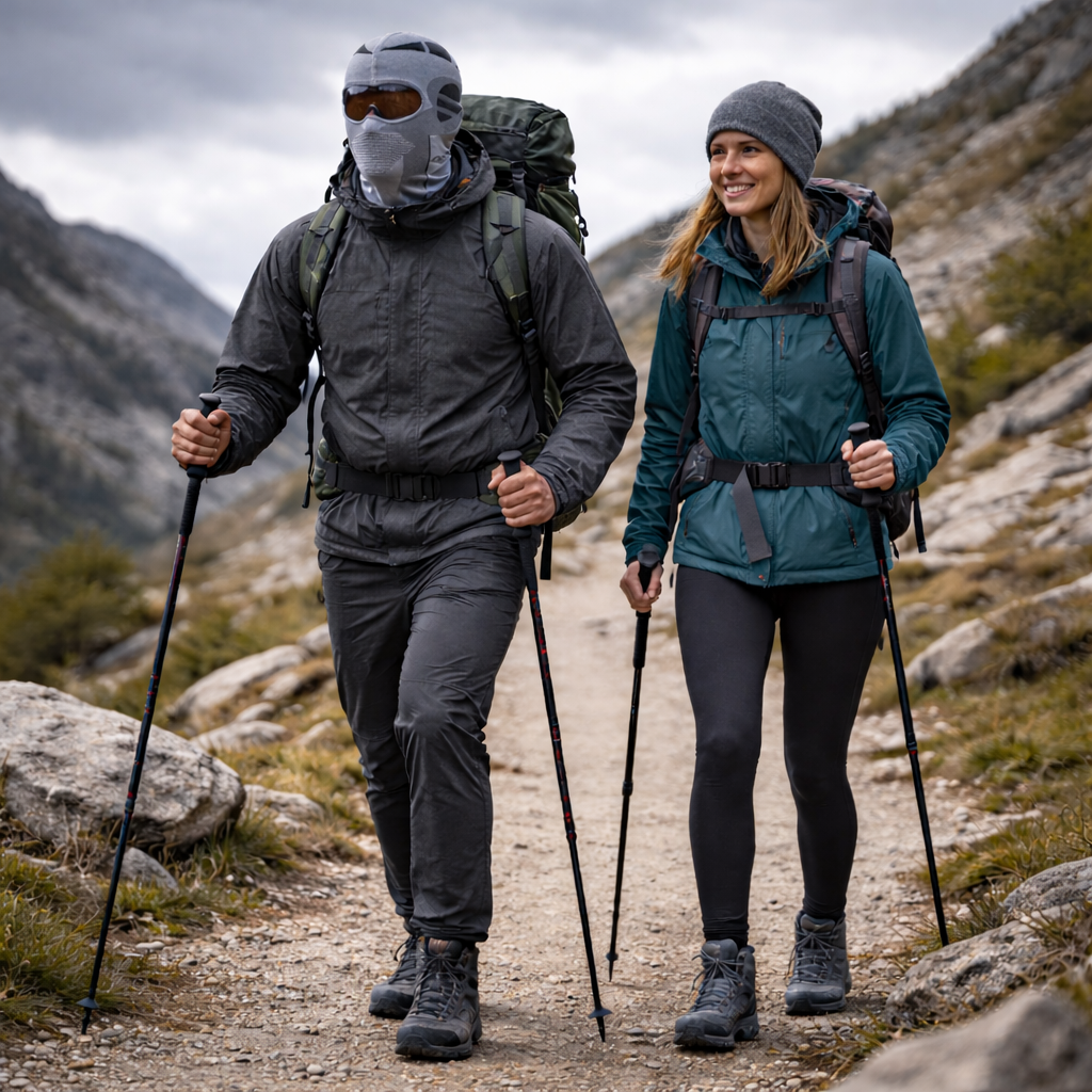 BALACLAVA TÉRMICA DEPORTIVA Y MOTOCICLISTA - GRIS - 7