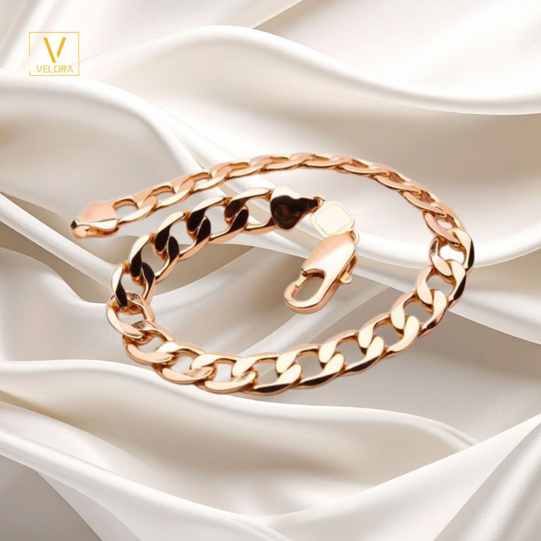 PULSERA MUJER MODELO LEGADO CON ENCHAPE DE ORO 18K - 2
