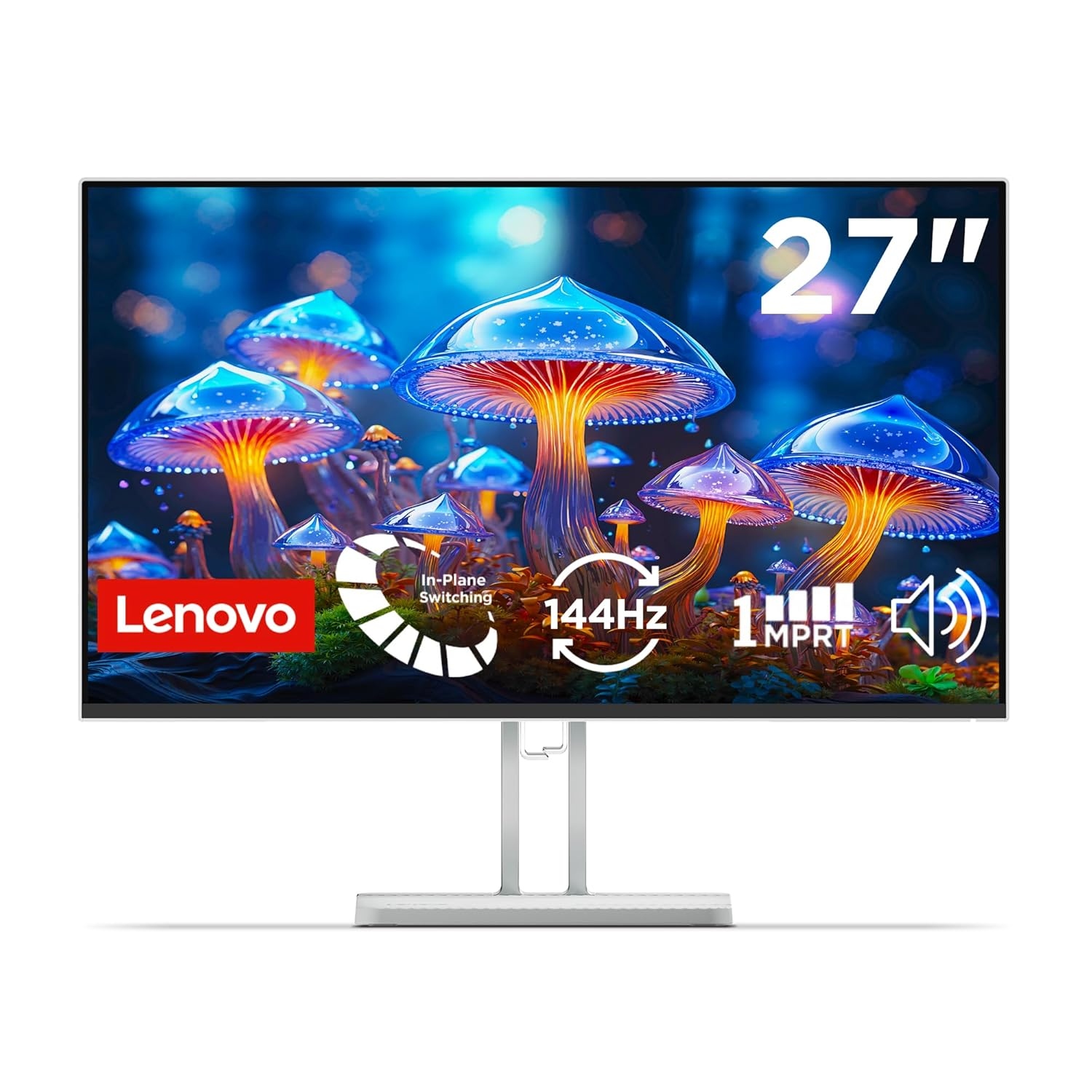 MONITOR LENOVO L27-4C, 27' WLED FHD IPS, 144HZ, 1MS, PARLANTE - 1