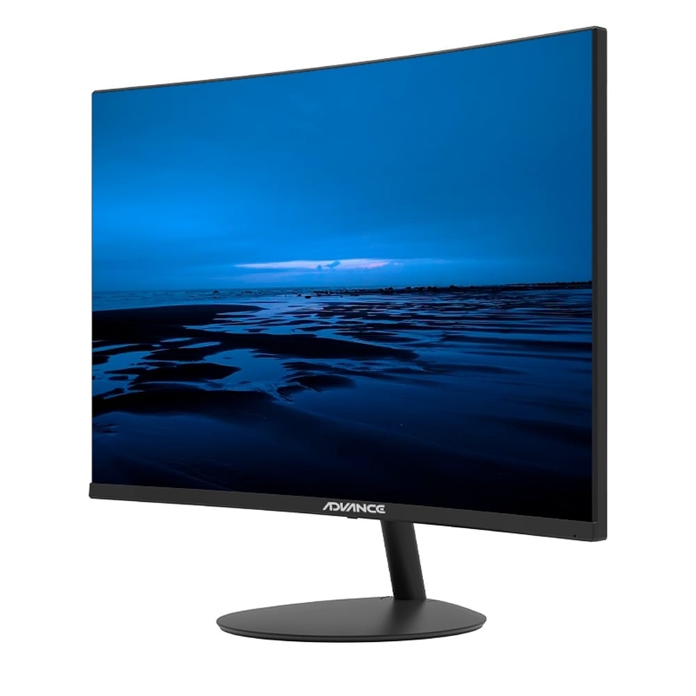 MONITOR ADVANCE ADV-2456S, 24' CURVO FHD VA, 144HZ, 1MS, PARLANTE - 2