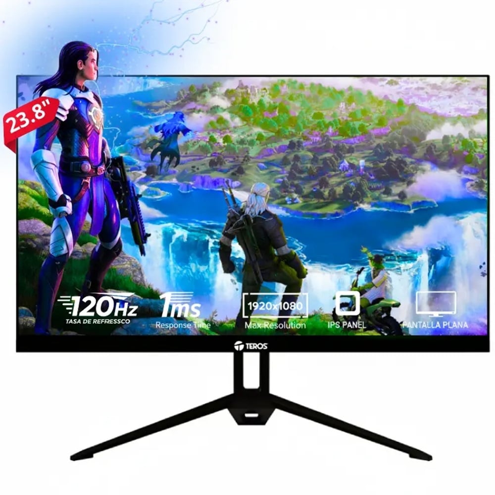 MONITOR TEROS TE-2415S, 24' FHD IPS, 144HZ, 1MS, PARLANTE - 2
