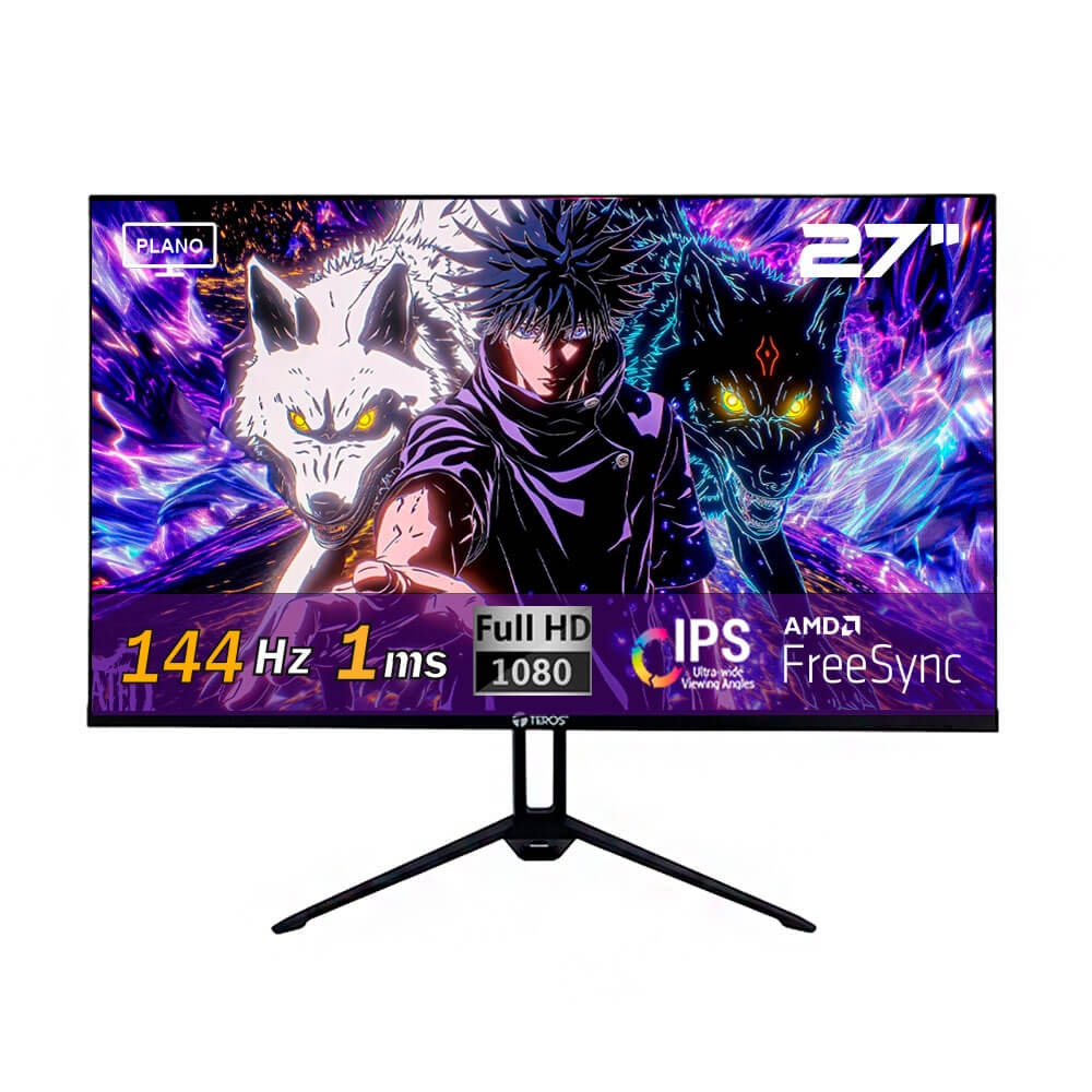 MONITOR TEROS GAMING TE-2475G, 25' FHD VA, 180HZ, 1MS - 1