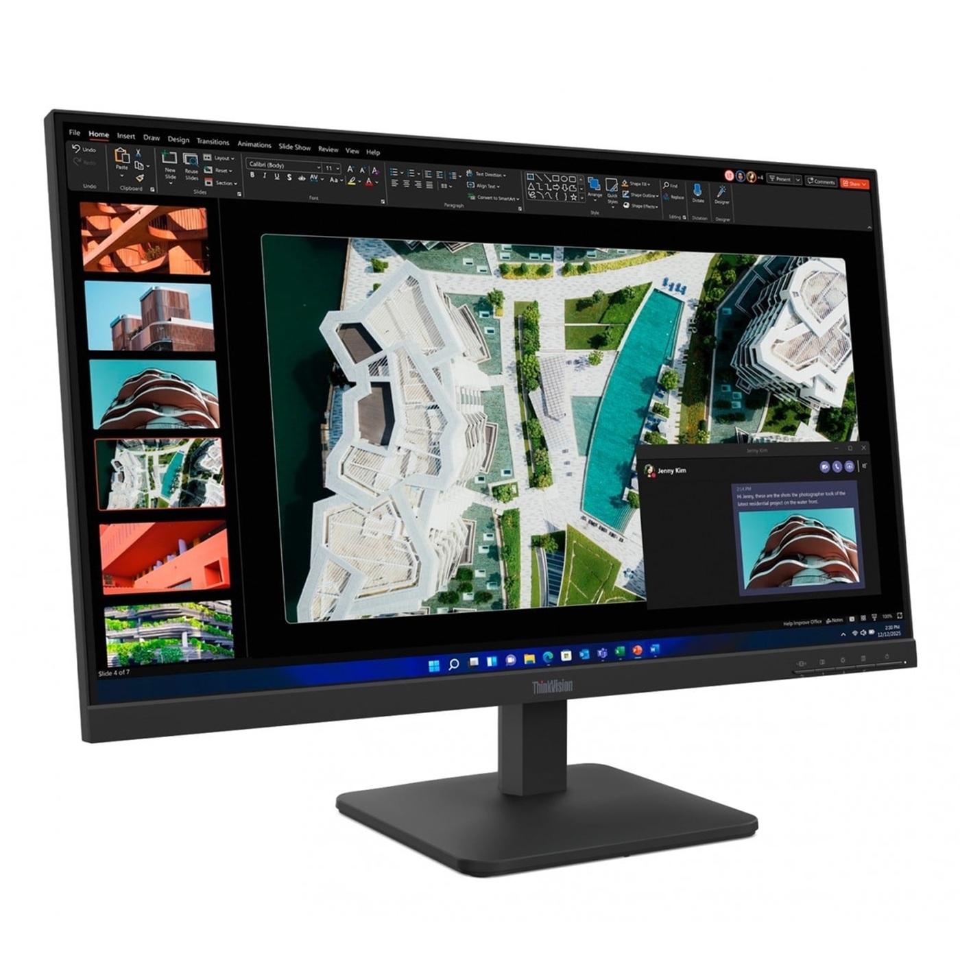 MONITOR LENOVO THINKVISION S27-4E, 27' WLED FHD IPS, 100HZ, 4MS - 2