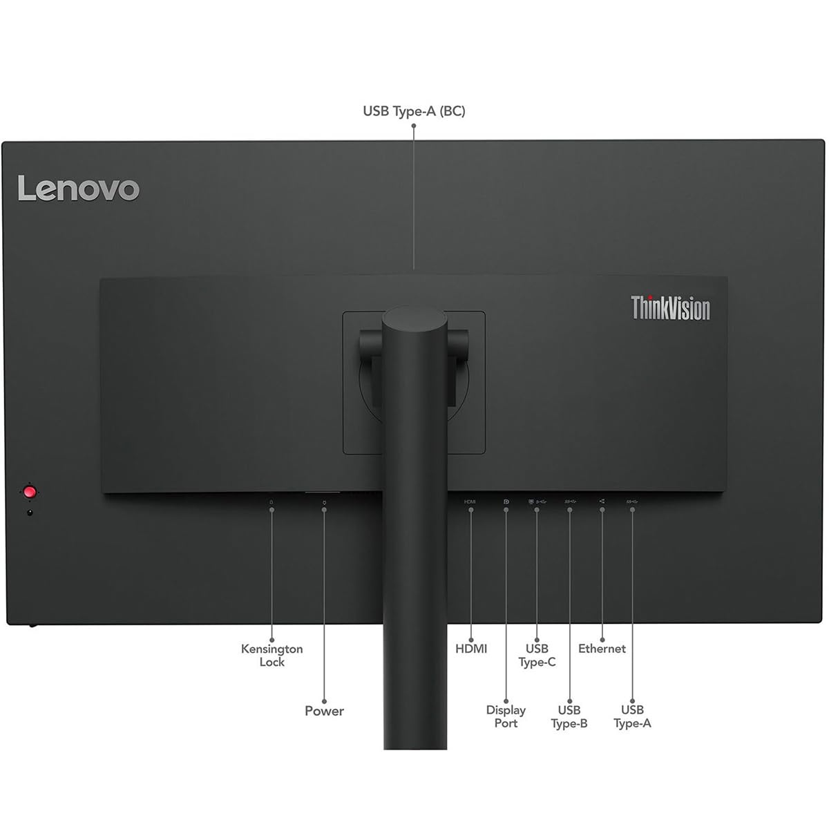MONITOR LENOVO THINKVISION T22I-30, 22' WLED FHD IPS, 60HZ, 6MS, PIVOTE - 5