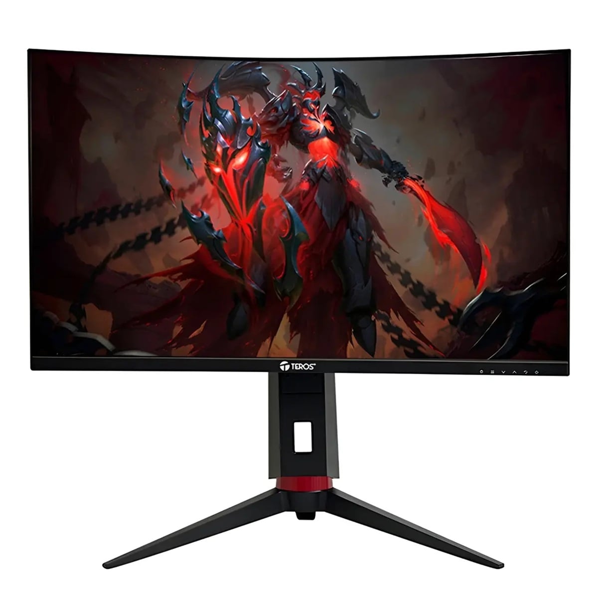 MONITOR TEROS GAMING TE-2767G, 27' CURVO QHD VA 2K, 180HZ, 1MS, PIVOTE - 2
