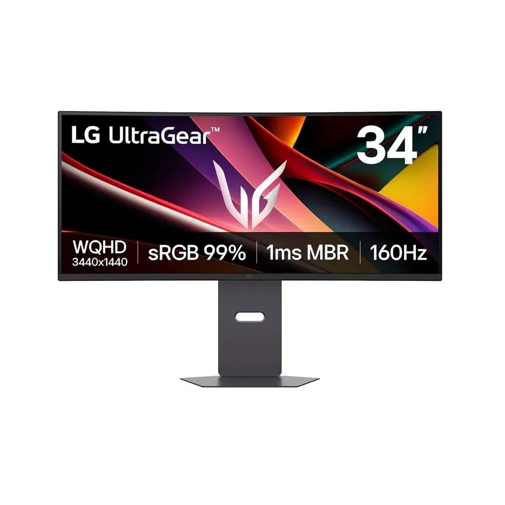 MONITOR LG ULTRAGEAR G6 34G600A-B, 34' CURVO WQHD VA 2K, 160HZ, 1MS, PARLANTE - 3